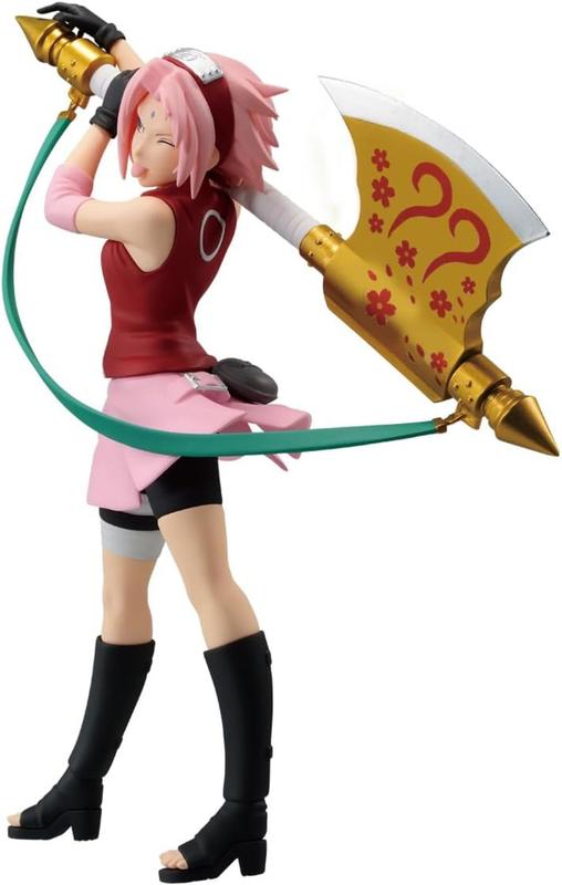 Boneco Naruto Shippuden Sakura Haruno Narutop99 Bandai Banpresto